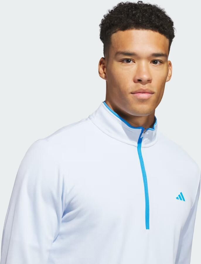Adidas Lichtgewicht Top met Halflange Rits - Foto 3
