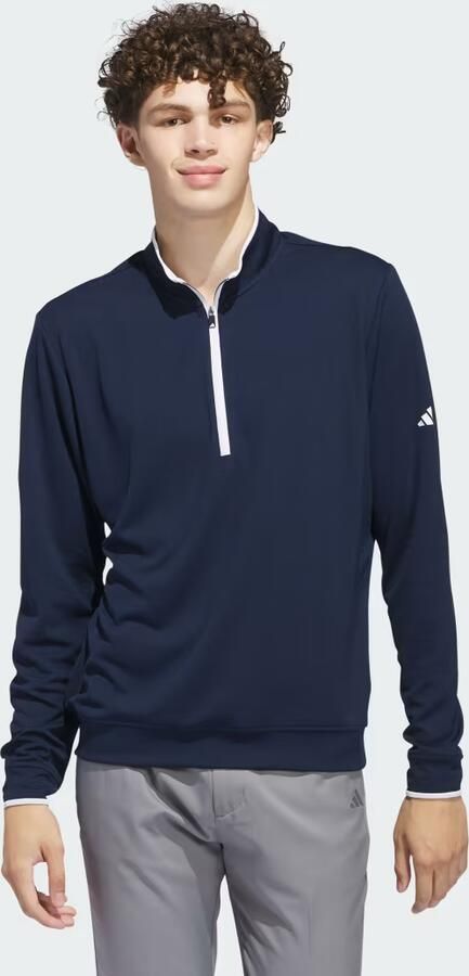Adidas Lichtgewicht Top met Halflange Rits