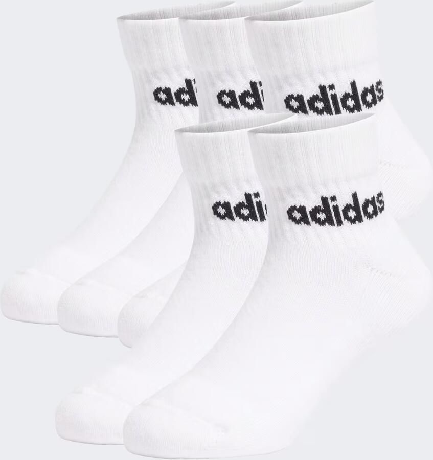 Adidas Linear Enkelsokken 5 Paar Kids - Foto 2