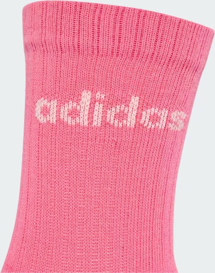 Adidas Linear Gevoerde Sokken 3 Paar - Foto 3