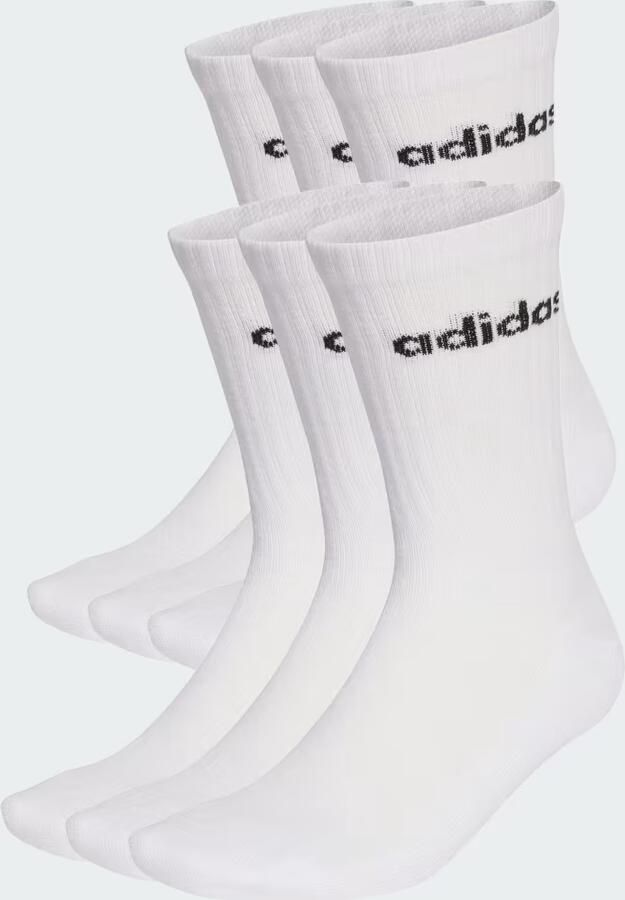 Adidas Sokken Linear Crew Socks Cushioned Socks 6 Pair Pack - Foto 3
