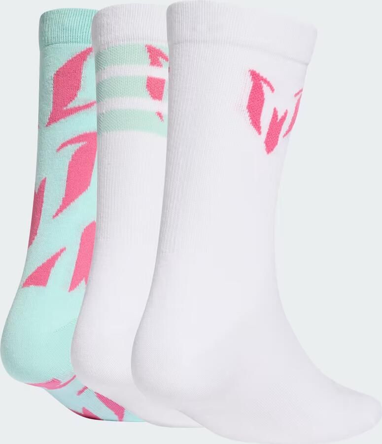 Adidas Panty s Kousen Chaussettes Lionel Messi lot de 3 bleu vif - Foto 4