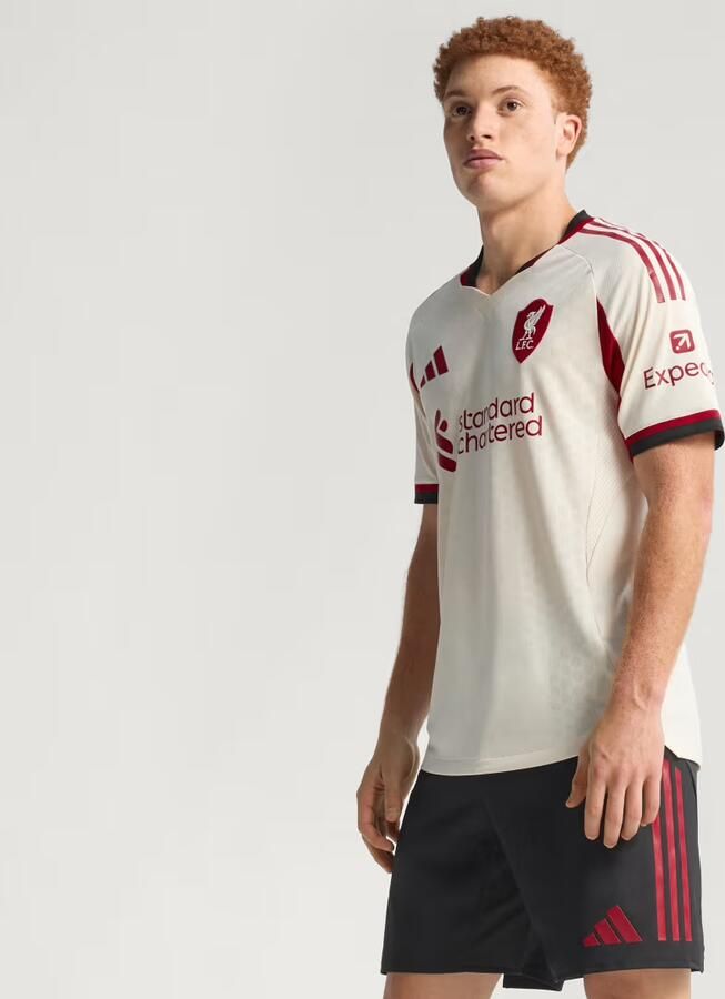 Adidas Liverpool FC 25 26 Authentiek Uitshirt