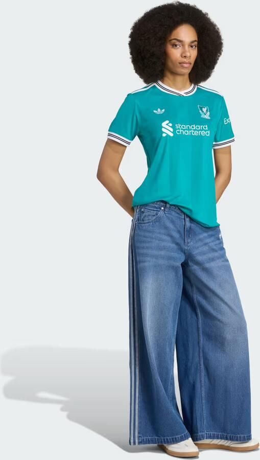 Adidas Originals Liverpool FC 2025 26 Third Shirt Dames Groen- Dames Groen - Foto 6