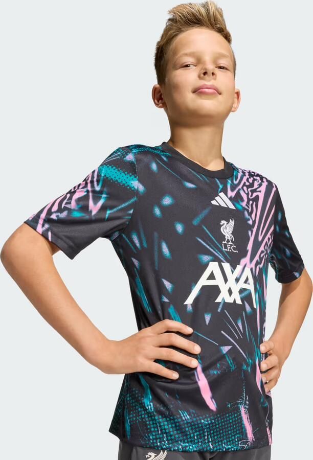 Adidas Liverpool FC 25 26 Pre-Match Voetbalshirt Kids - Foto 4