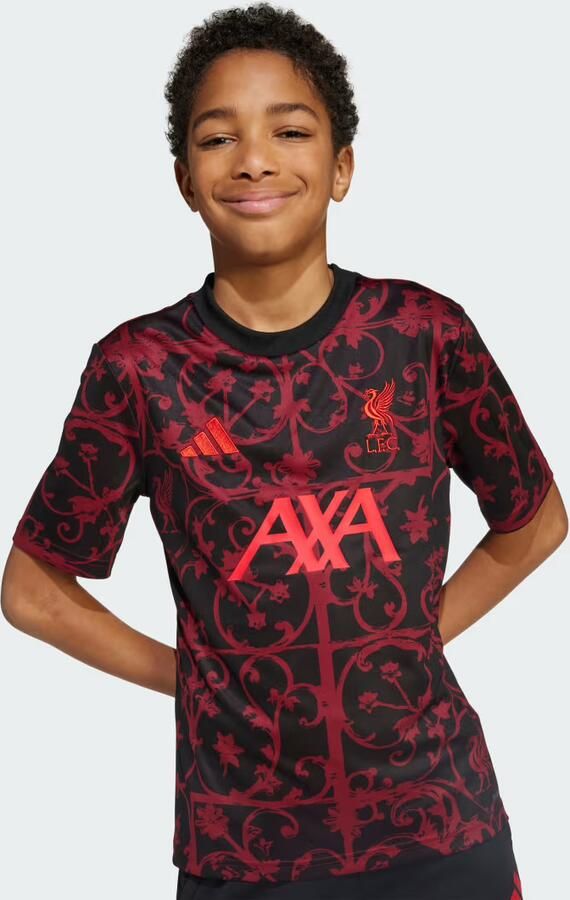 Adidas Liverpool FC 25 26 Pre-Match Voetbalshirt Kids - Foto 3