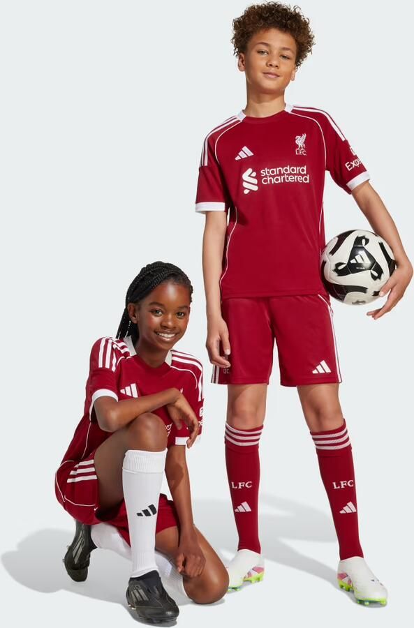 Adidas Liverpool Fc 25 26 Thuisshort Kids