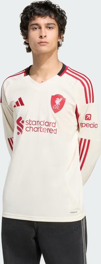 Adidas Liverpool FC 25 26 Uitshirt met Lange Mouwen