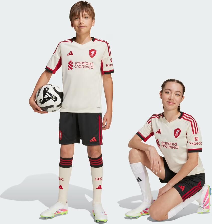 Adidas Liverpool Fc 25 26 Uitshort Kids