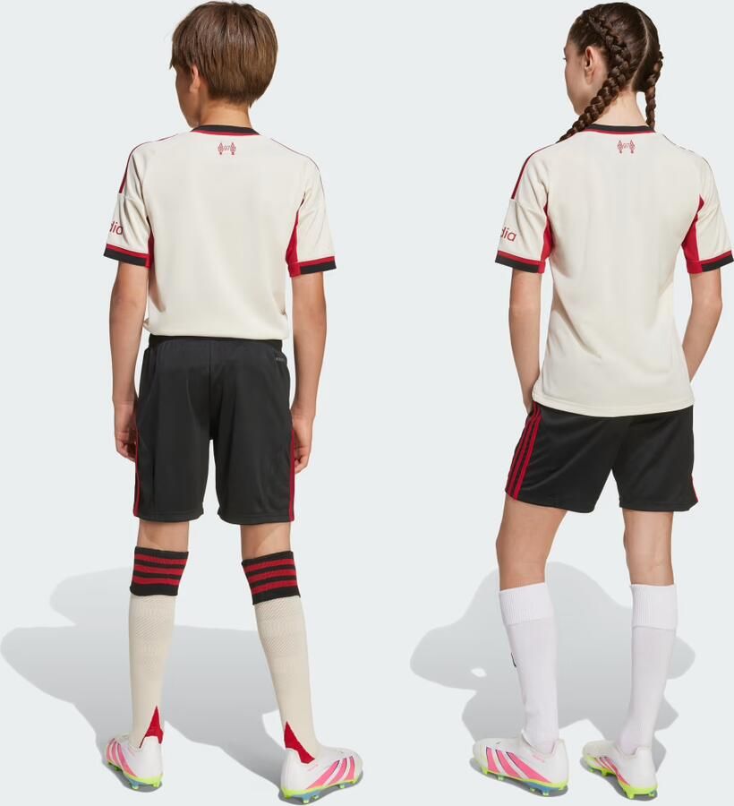 Adidas Liverpool Fc 25 26 Uitshort Kids