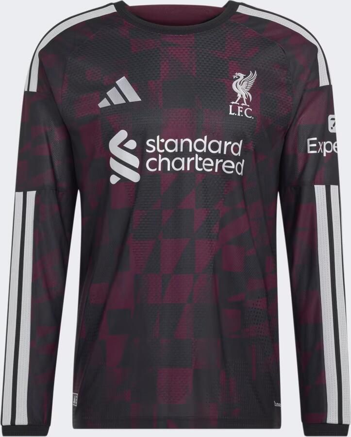Adidas Liverpool FC 26 27 Authentiek Derde Shirt met Lange Mouwen - Foto 2