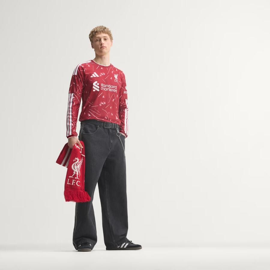 Adidas Liverpool FC 26 27 Authentiek Thuisshirt met Lange Mouwen - Foto 3