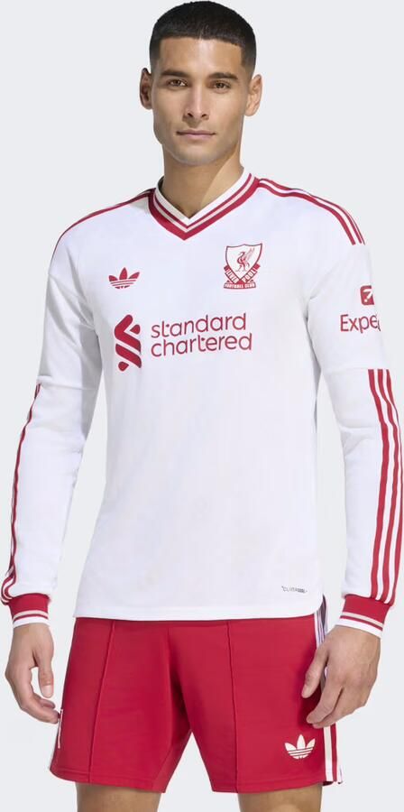 Adidas Liverpool FC 26 27 Authentiek Uitshirt met Lange Mouwen
