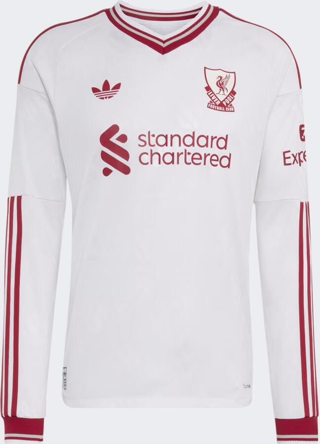 Adidas Liverpool FC 26 27 Authentiek Uitshirt met Lange Mouwen - Foto 3
