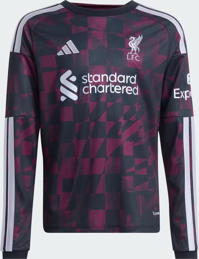 Adidas Liverpool FC 26 27 Derde Shirt met Lange Mouwen Kids