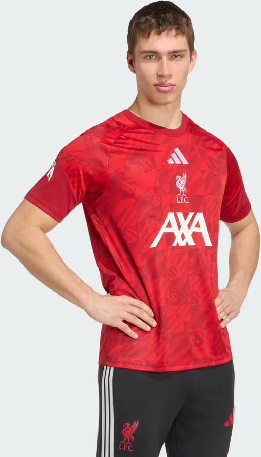 Adidas Liverpool FC 2026 27 Pre Match Shirt Roze- Heren Roze