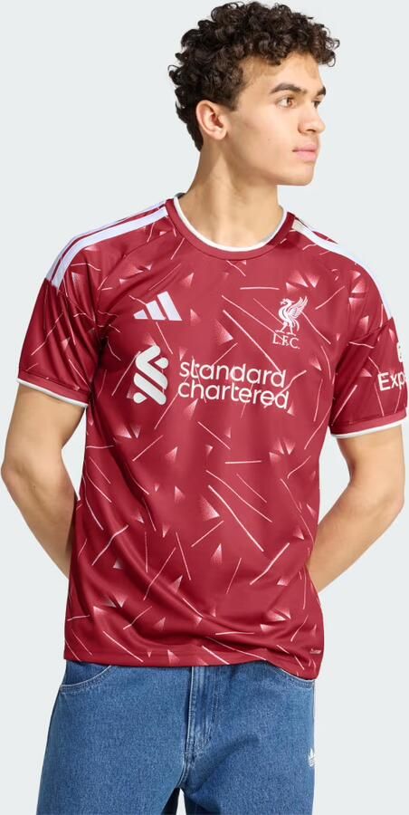 Adidas Liverpool FC 2026 27 Home Shirt Roze- Heren Roze - Foto 2