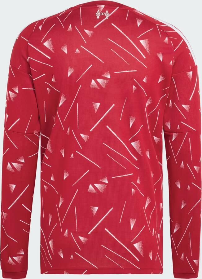 Adidas Liverpool FC 2026 27 Long Sleeve Home Shirt Roze- Heren Roze - Foto 3