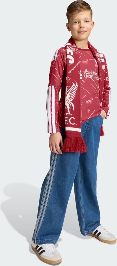 Adidas Liverpool FC 26 27 Thuisshirt met Lange Mouwen Kids - Foto 4