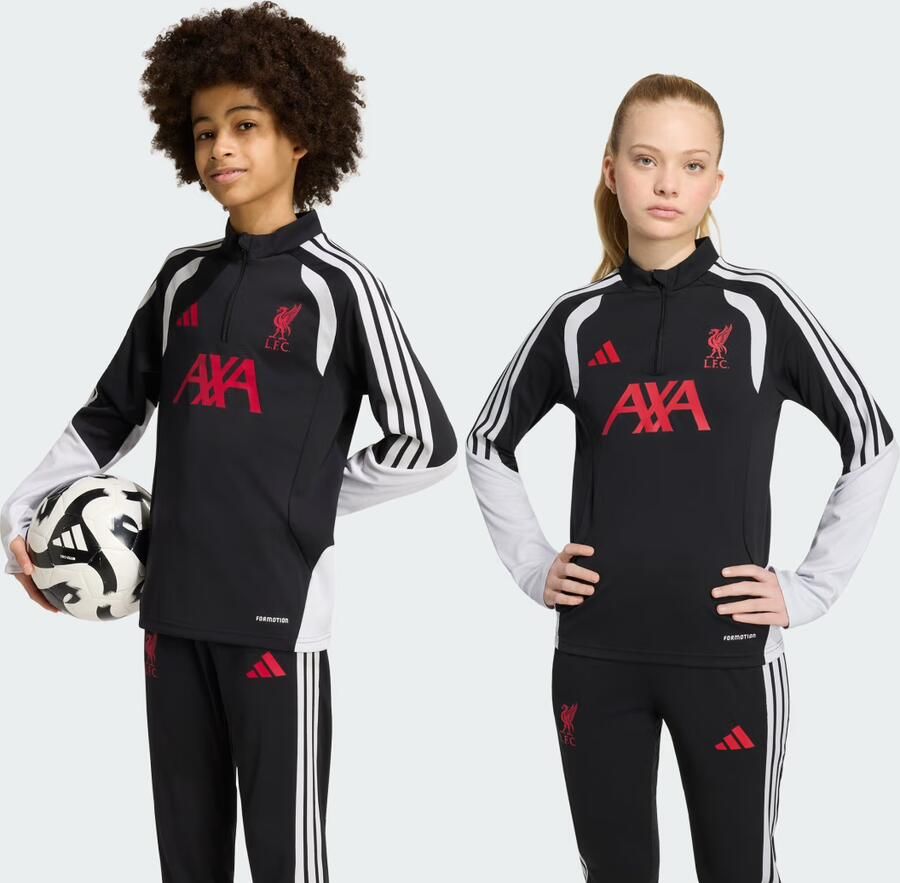 Adidas Liverpool FC Tiro 26 Training Track Top Junior Zwart Kind Zwart