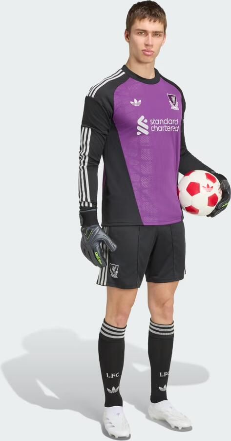 Adidas Originals Liverpool FC 2026 27 Long Sleeve Goalkeeper Shirt Paars- Heren Paars - Foto 5