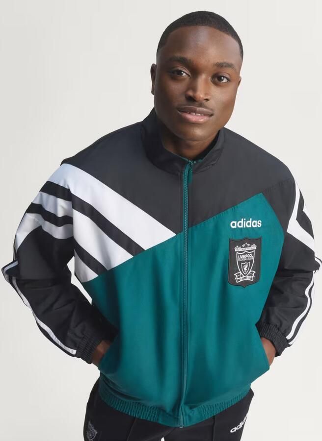 Adidas Liverpool FC 95 96 Away Track Top Groen- Heren Groen