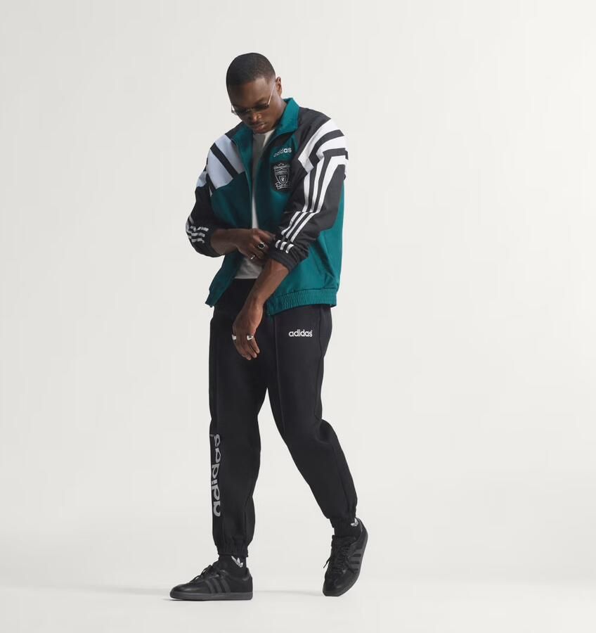 Adidas Liverpool FC 95 96 Away Track Top Groen- Heren Groen - Foto 4