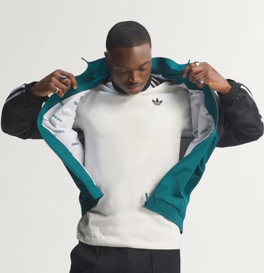 Adidas Liverpool FC 95 96 Away Track Top Groen- Heren Groen - Foto 2