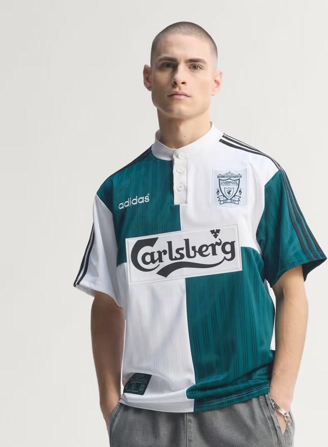 Adidas x Liverpool FC 95 96 Away Jersey Wit- Heren Wit