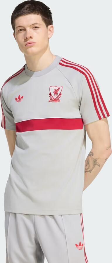 Adidas Liverpool Fc Originals T-shirt Grijs- Heren Grijs - Foto 2