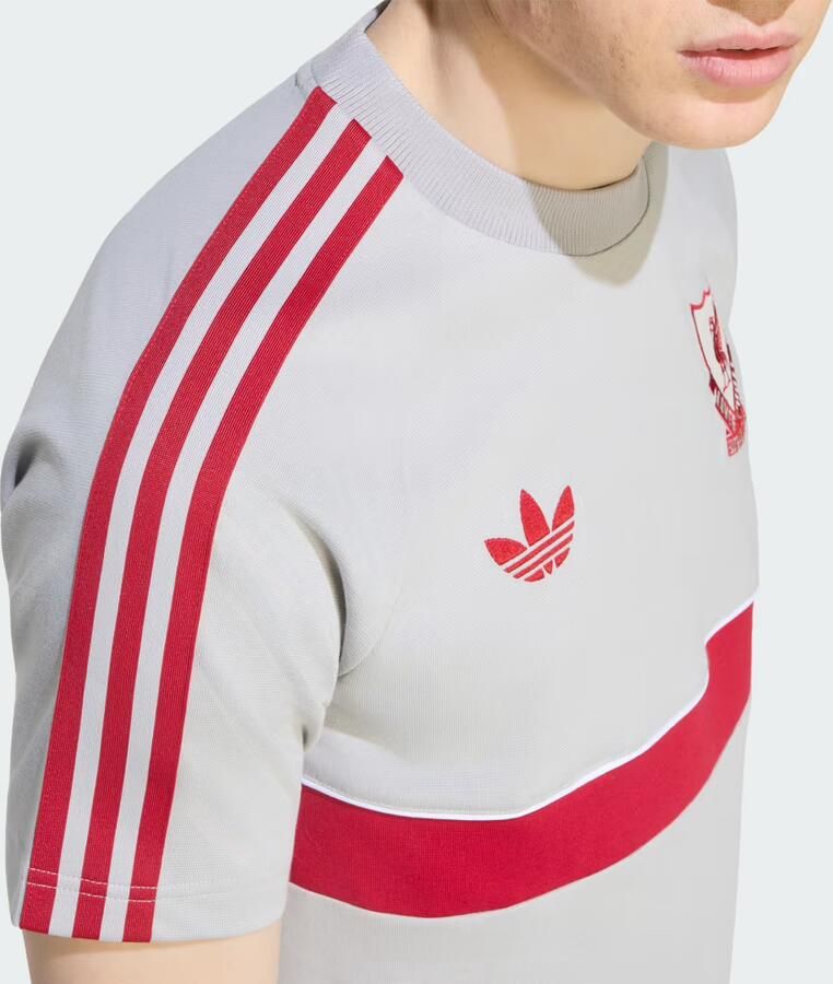 Adidas Liverpool Fc Originals T-shirt Grijs- Heren Grijs - Foto 4