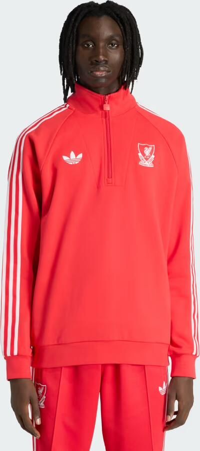 Adidas Liverpool FC Originals Top met Halflange Rits