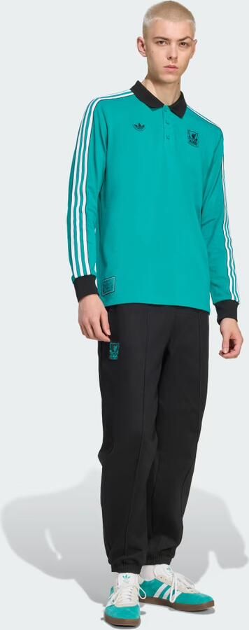 Adidas Liverpool FC Terrace Icons Poloshirt met Lange Mouwen - Foto 6