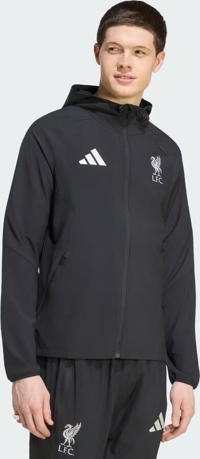 Adidas Liverpool FC Tiro Reiswindjack met Lange Ritssluiting