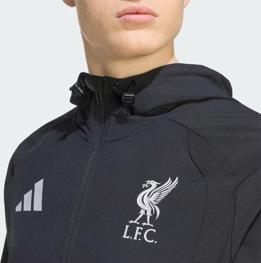 Adidas Liverpool FC Tiro Reiswindjack met Lange Ritssluiting - Foto 3