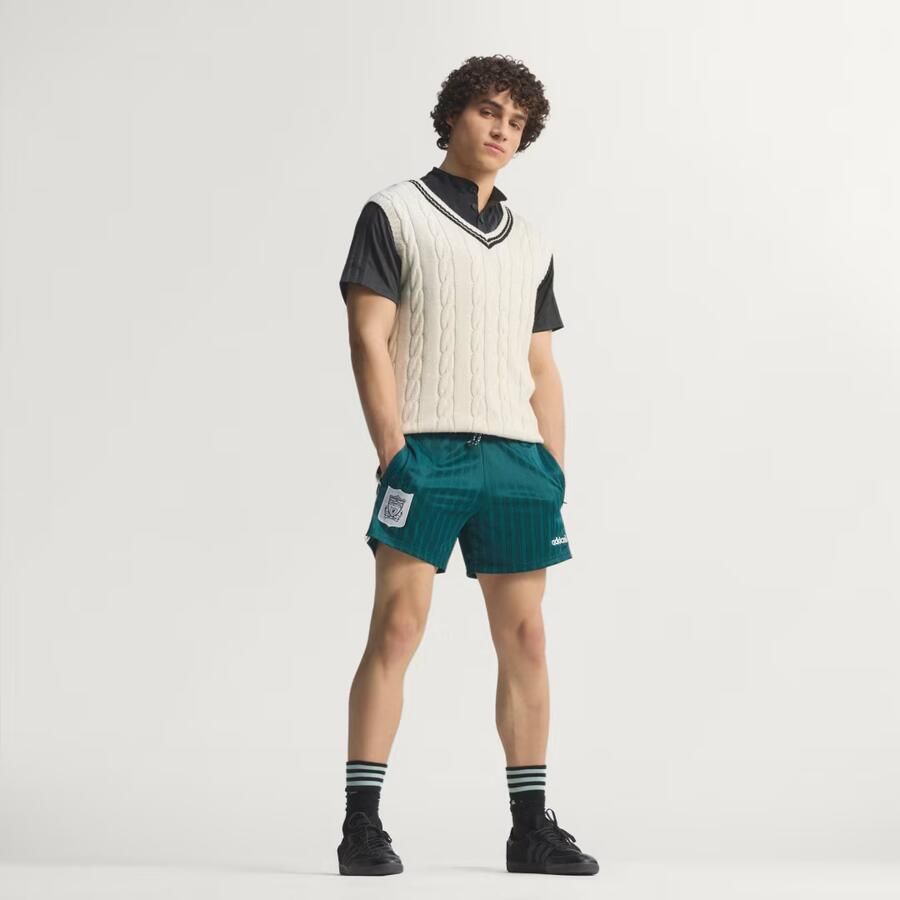 Adidas x Liverpool FC 95 96 Away Shorts Groen- Heren Groen - Foto 3
