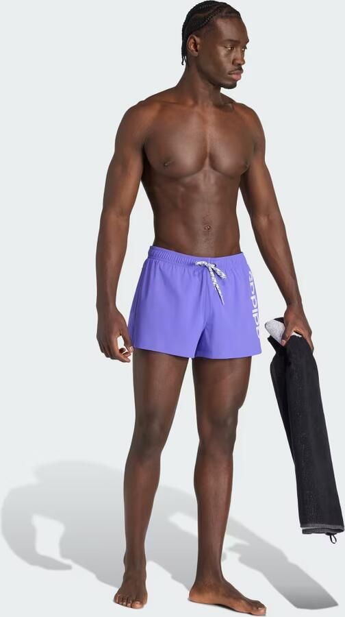 Adidas LOGO STRETCHY KNIT ZWEMSHORT 3 INCH - Foto 5
