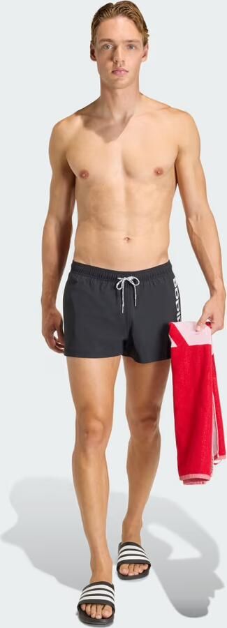 Adidas LOGO STRETCHY KNIT ZWEMSHORT 3 INCH - Foto 6