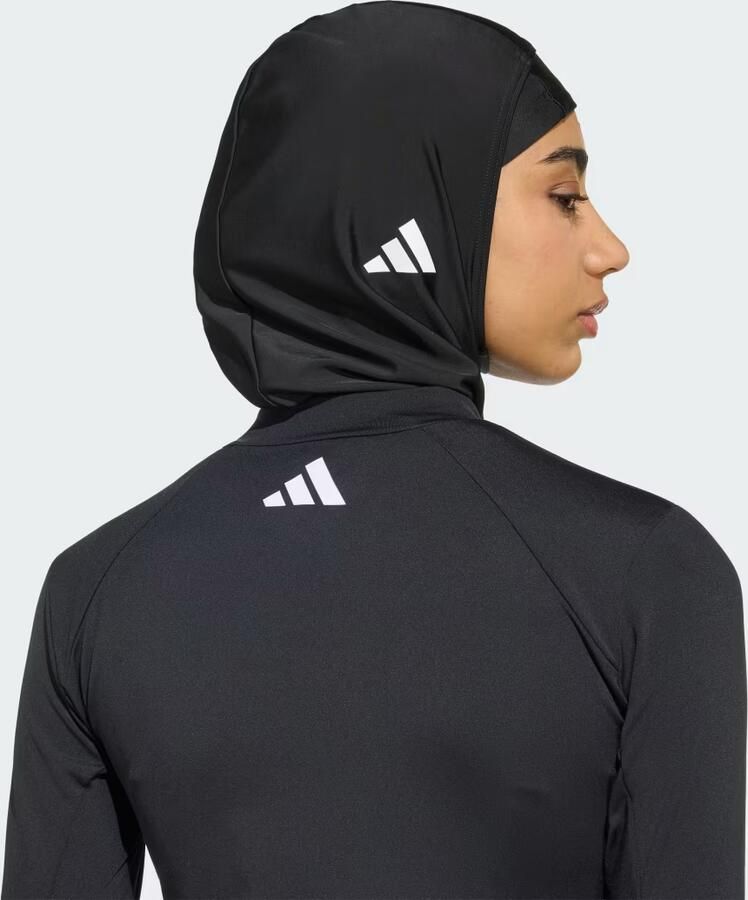 Adidas LOGO ZWEMTOP MET LANGE MOUWEN - Foto 3