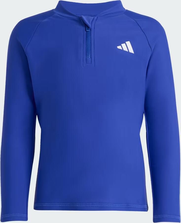 Adidas LONG SLEEVES ZIP RASHGUARD KIDS