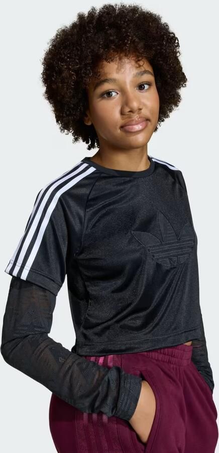 Adidas LOOSE 2-IN-1 LACE LONGSLEEVE - Foto 5
