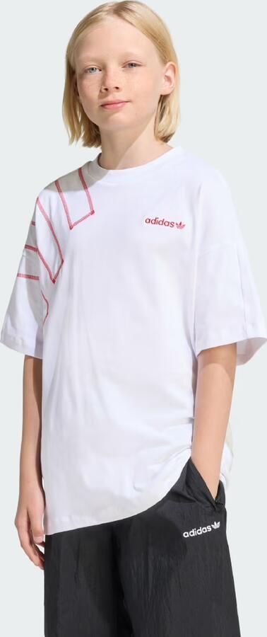 Adidas LOOSE BLOCKED T-SHIRT