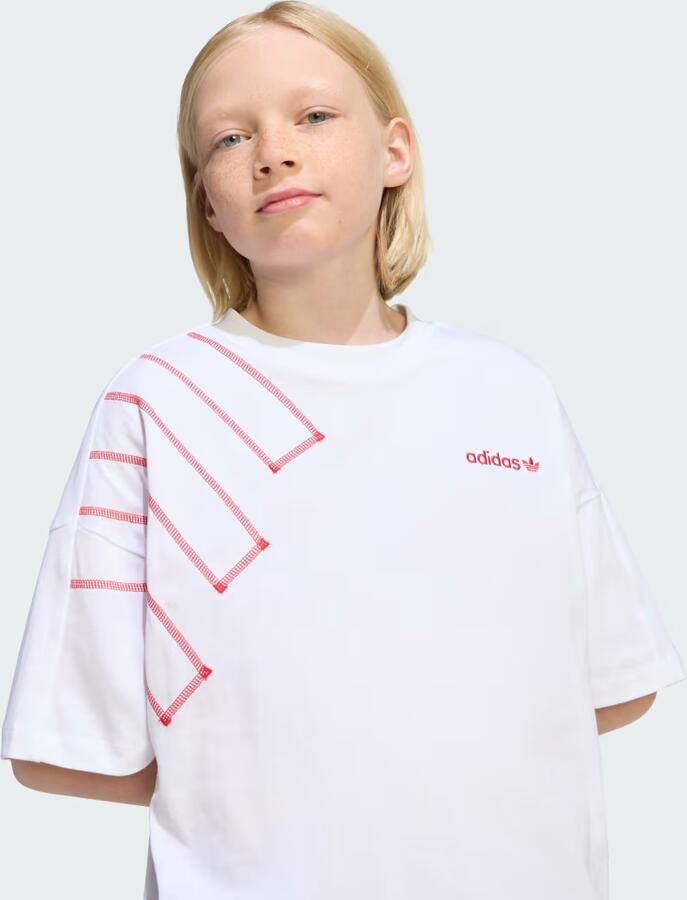 Adidas LOOSE BLOCKED T-SHIRT - Foto 4