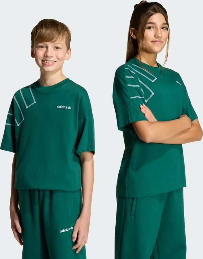 Adidas LOOSE BLOCKED T-SHIRT