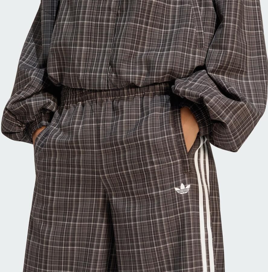 Adidas Originals 3-Stripes Check Tailored Track Pants Bruin- Dames Bruin - Foto 2