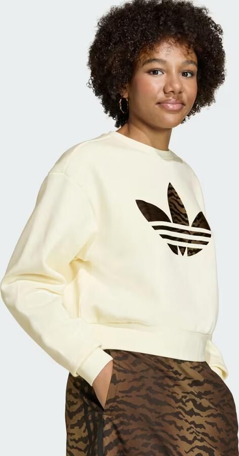 Adidas Originals boxy fit sweatshirt met logo - Foto 6