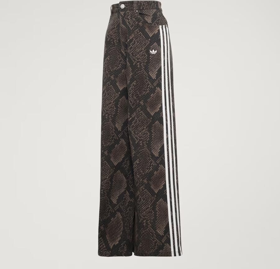 Adidas LOOSE-FIT DENIM BROEK MET SLANGENPRINT - Foto 6