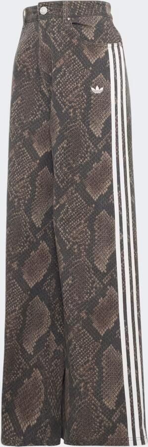 Adidas LOOSE-FIT DENIM BROEK MET SLANGENPRINT - Foto 6