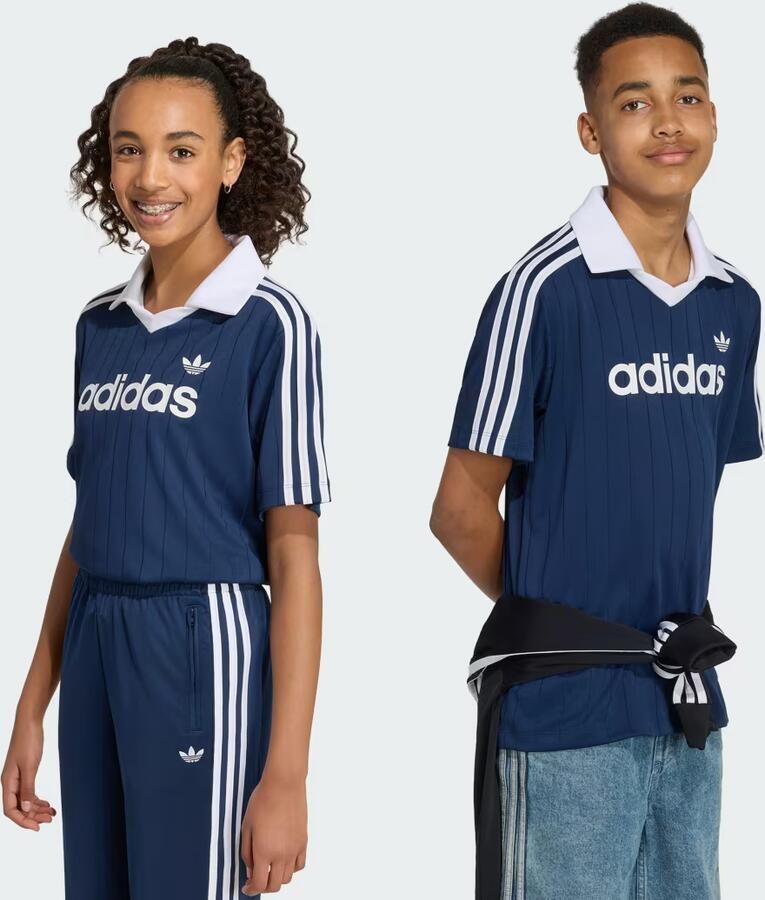 Adidas LOOSE-FIT PINSTRIPE POLOSHIRT