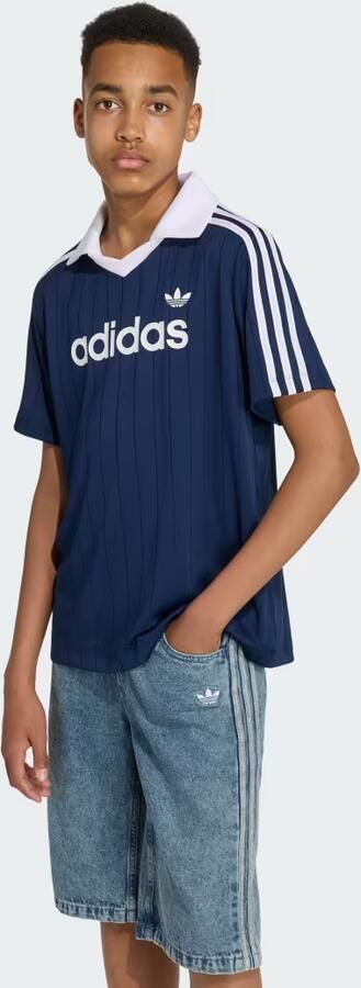 Adidas LOOSE-FIT PINSTRIPE POLOSHIRT - Foto 6